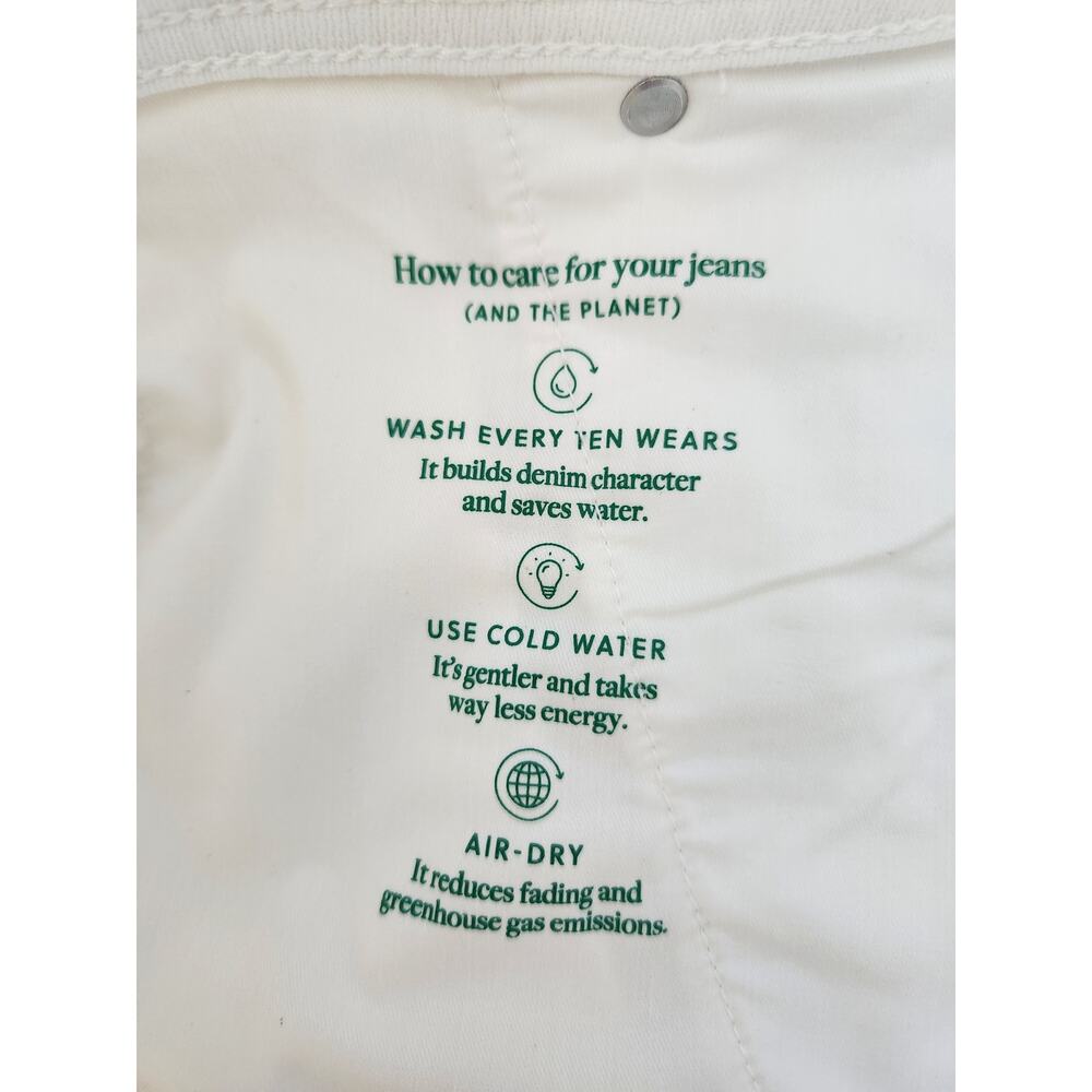 NWT J. Crew Stacked-Button Denim Short In White 30 - Picture 9 of 12